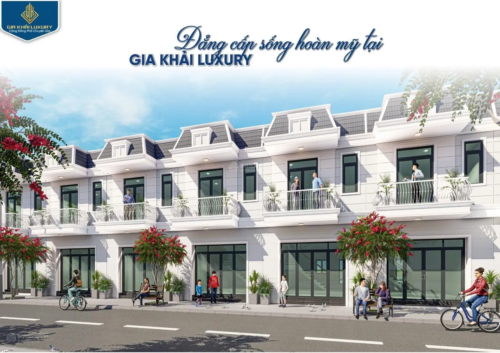 Gia Khải Luxury nhà phố cao cấp tại trái tim Bến Cát, Bình Dương