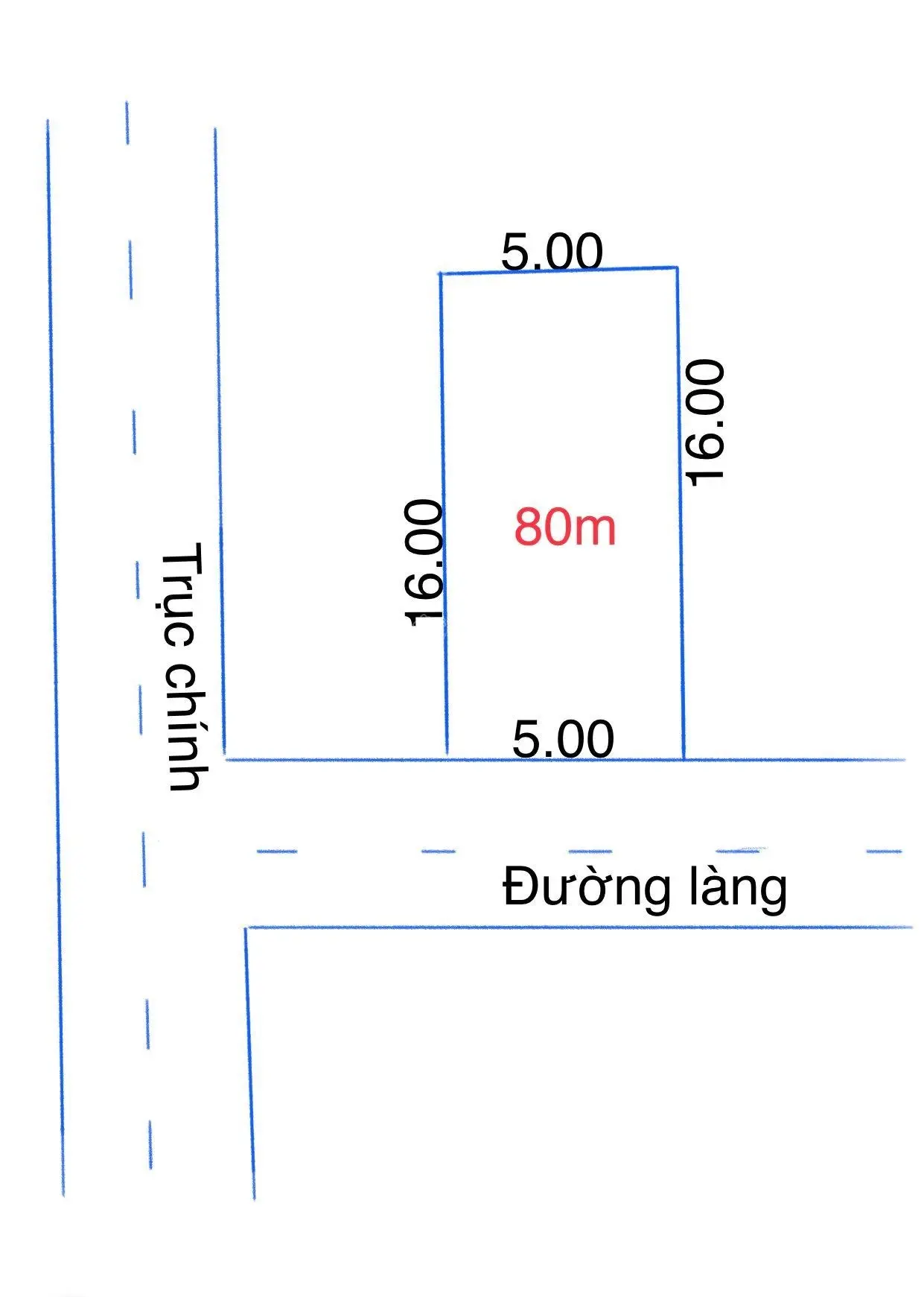 Bán đất full thổ cư tại Hồng Sơn, Mỹ Đức. Diện tích 80m2