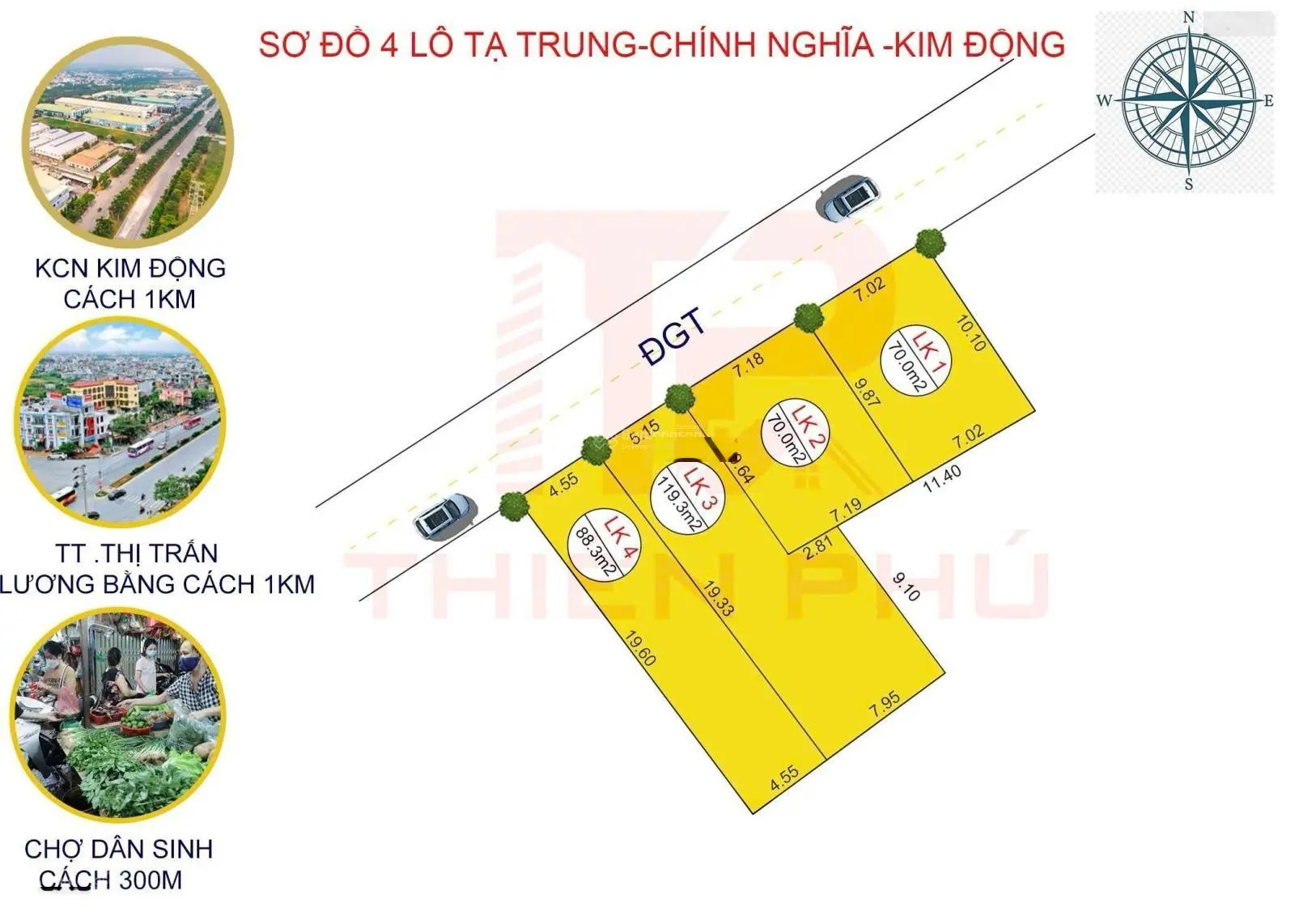 Hàng Hót Thôn Tạ Trung - Xã Chính Nghĩa - Huyện Kim Động - Hưng Yên - Giá Tốt Đầu Tư