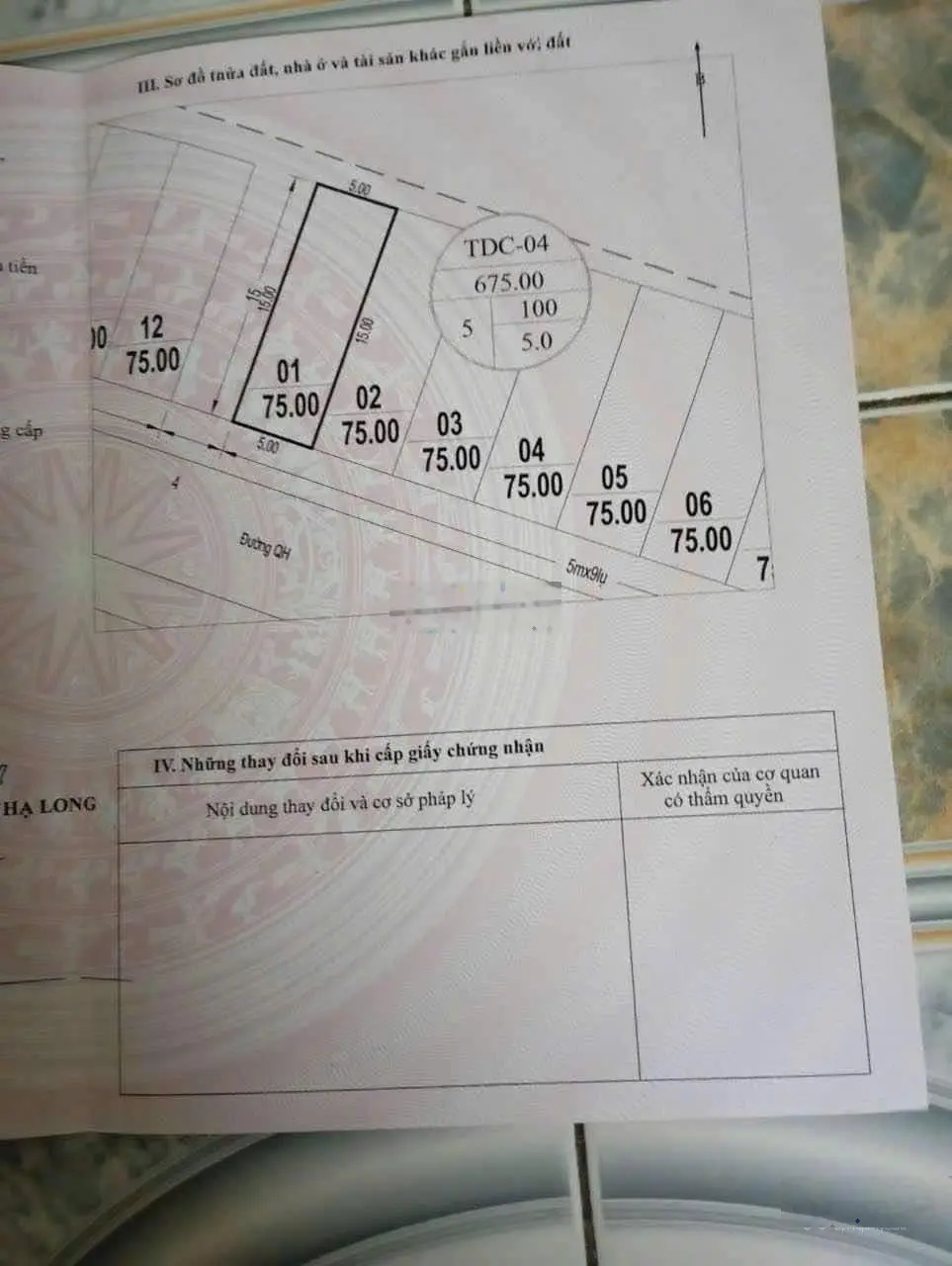 Bán ô đất góc vườn hoa 75m2 ở TĐC Nghành Than - Hà Khánh gía chỉ hơn 2 tỉ