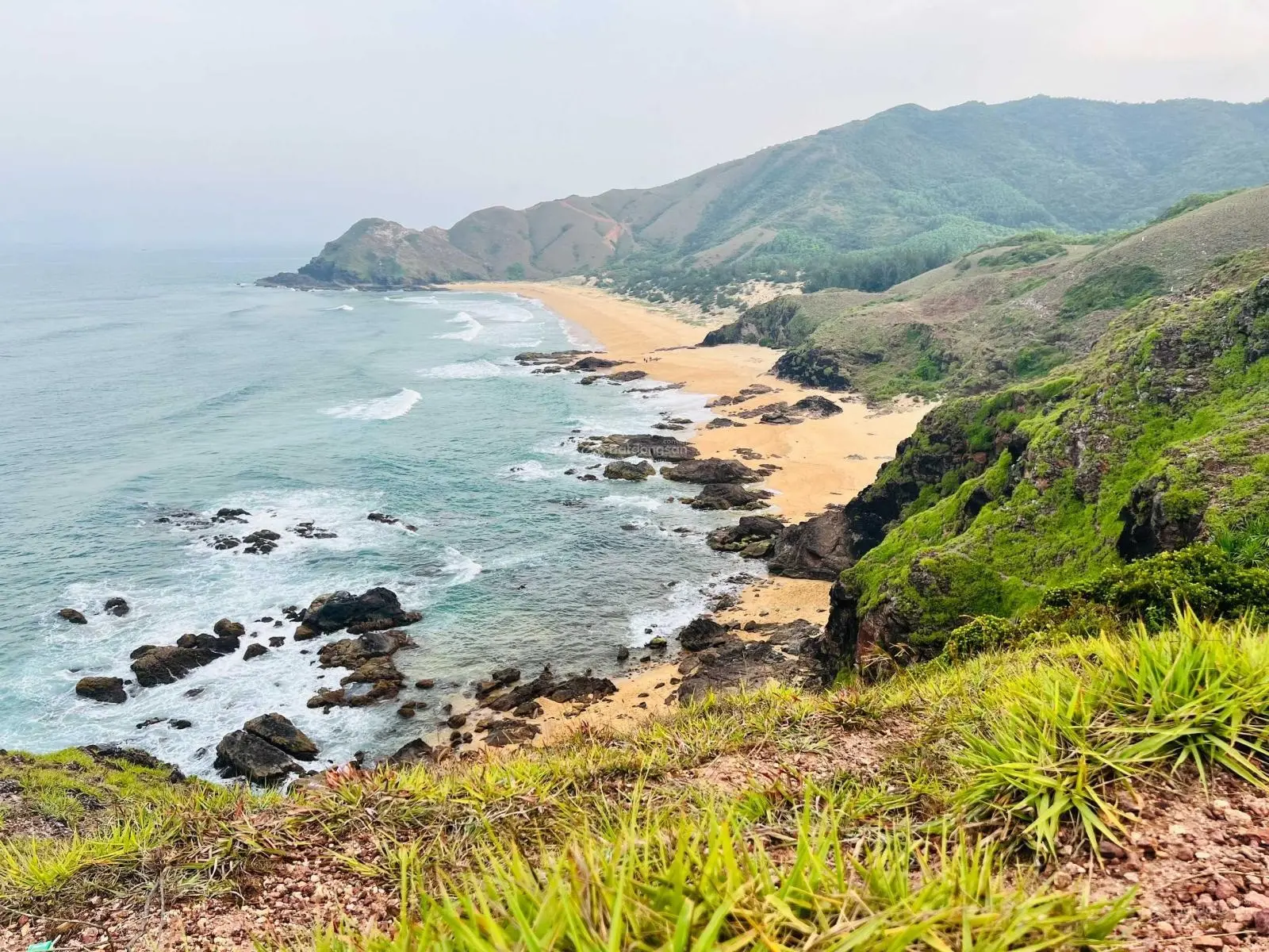 Vài bước chân tới biển Hoài Hải tắm biển thỏa thích, 230m2, đường xe hơi quay đầu, chỉ 999 triệu