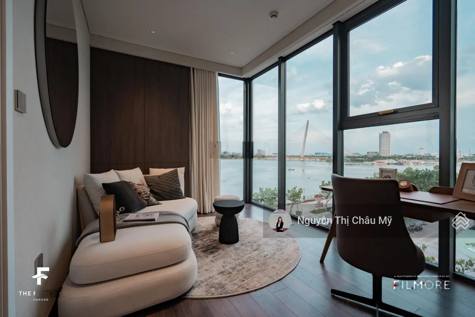 1 phòng ngủ diện tích 47,8m2 - View núi - Sông - thành phố - Vốn từ 25% Châu Mỹ SRT