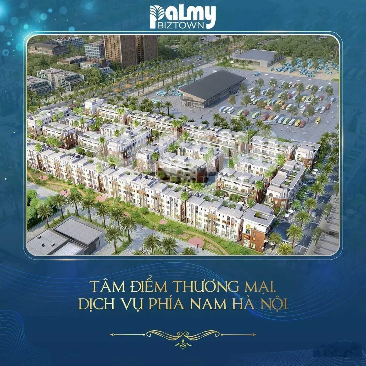 Bán liền kề HDB - Palmy Biztown (Mặt đường Phan Trọng Tuệ - đường 70 ) - Đầy đủ pháp lý