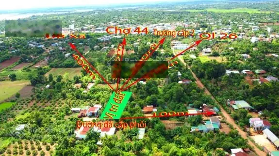 Bán đất thổ cư gần chợ km44, xã Krông Búk, huyện Krông Pắc, Đắk Lắk