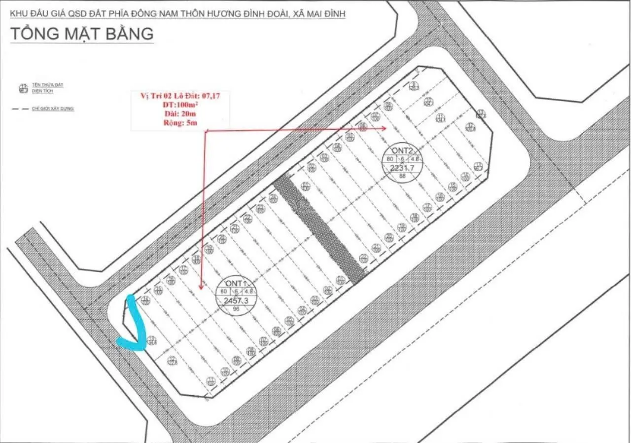 Cần bán đất giá 52 triệu VND tại đường Mai Đình, Sóc Sơn, Hà Nội