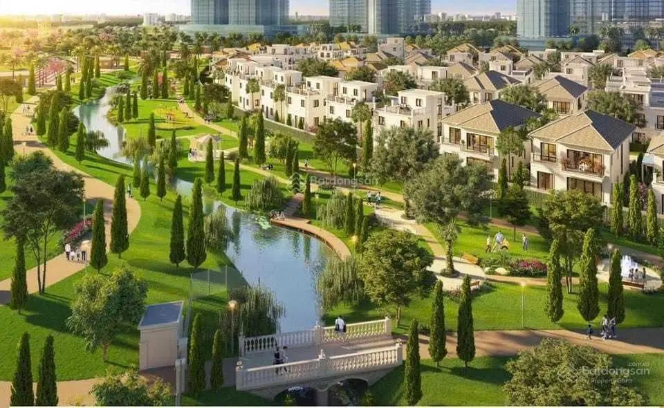 Sống cùng thiên nhiên trong ngôi Làng biệt thự châu Âu thanh bình 300m2 - Park Village