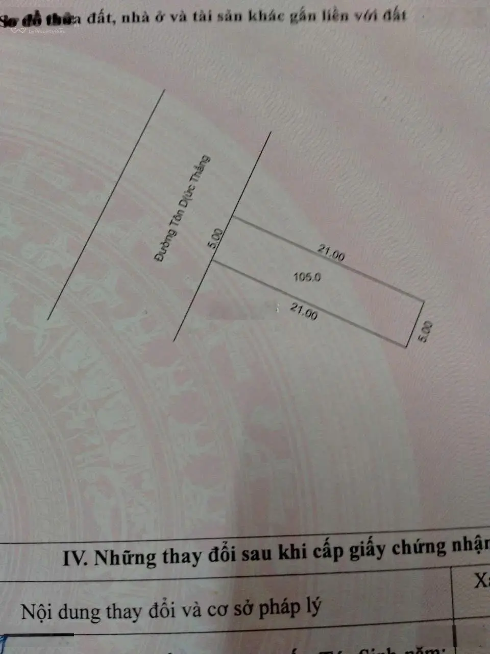 Cần bán lô đất mặt tiền đường Tôn Đức Thắng, phường 9 , khu Đại an, tp Vũng Tàu