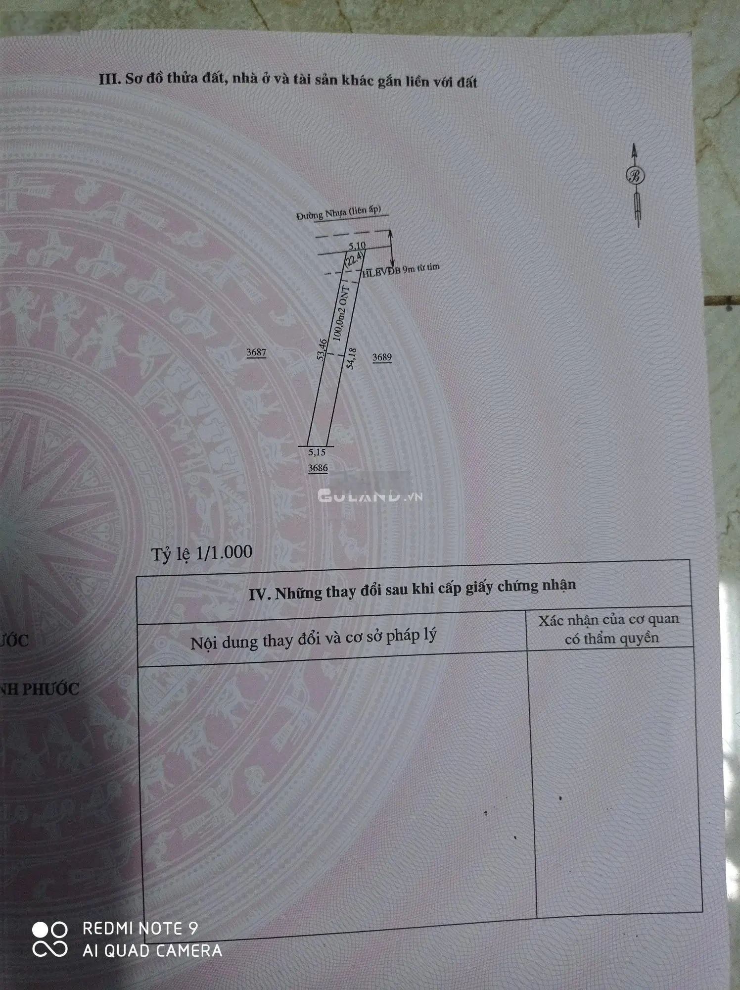 Bán đất chính chủ - Hưng Thủy, Lộc Thịnh, Lộc Ninh, cách chợ Hưng Thủy 5' (giá thật 100%)