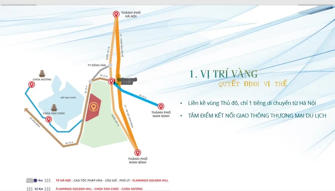 Bán gấp BT ở Flamingo Golden Hill, 60 triệu/m2, 40000m2, 8PN, 4WC