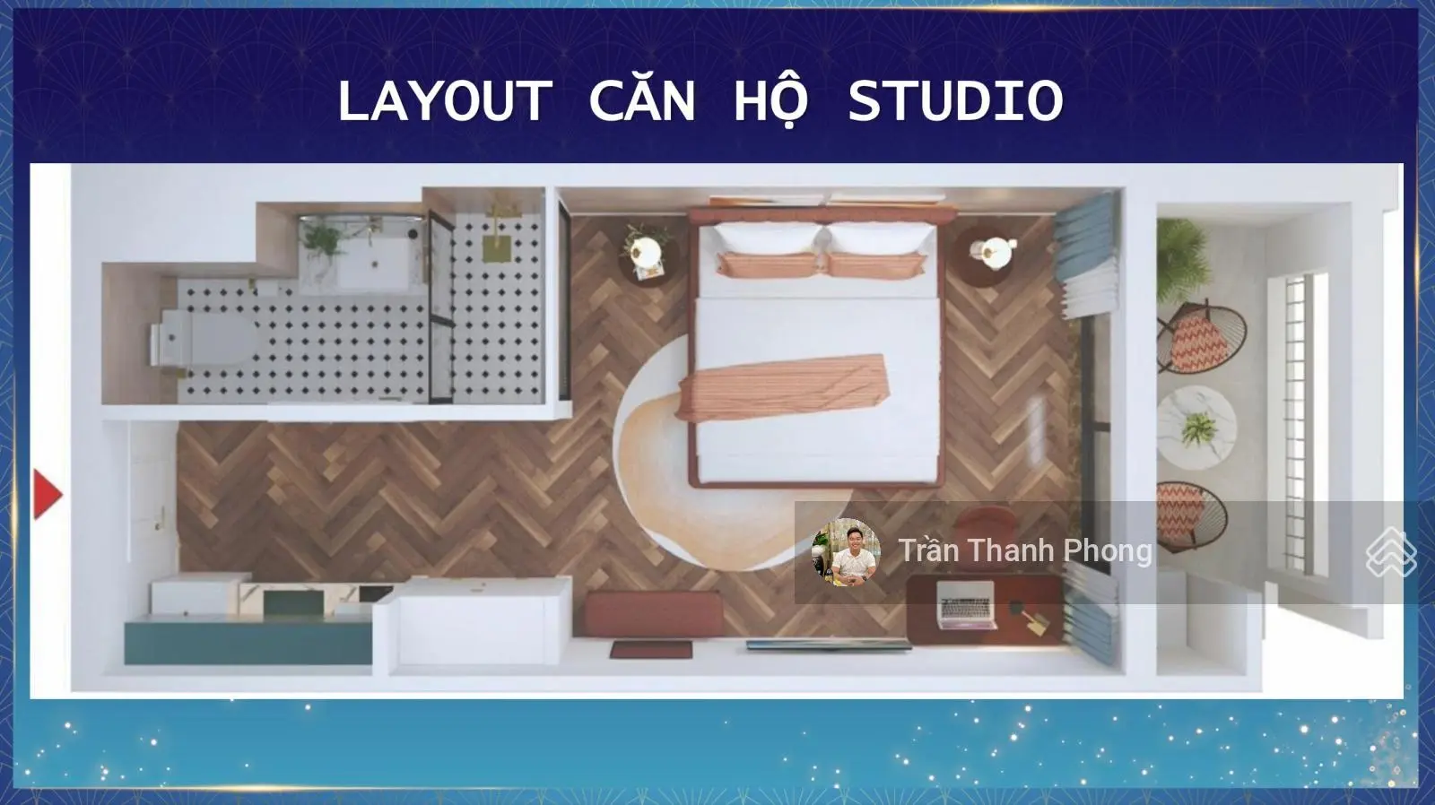 Bán căn hộ Studio 28,1m2 tòa The Sea. View nội khu, đã nhận nhà. Công chứng sang tên ngay