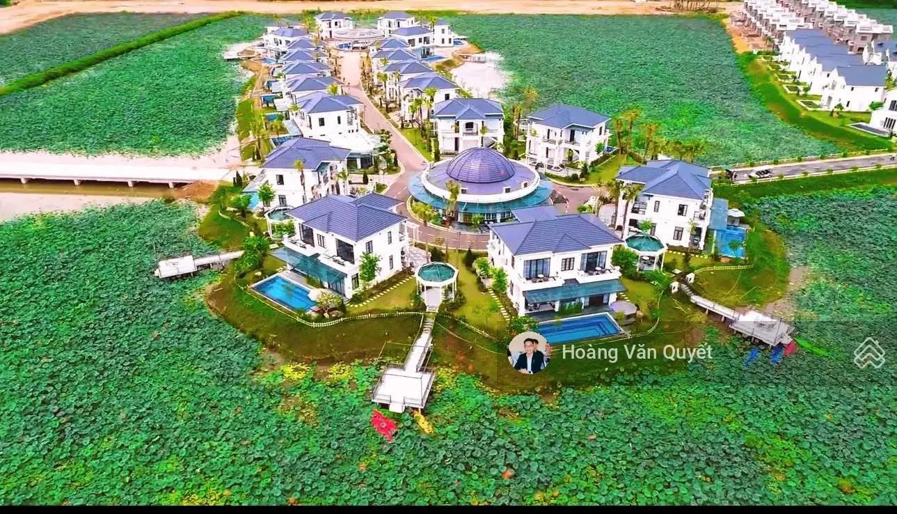 Biệt thự 442m2 vị trí siêu đẹp tại Vườn Vua Resort Phú Thọ mặt hồ sen giá gốc. Liên hệ 0962 202 ***