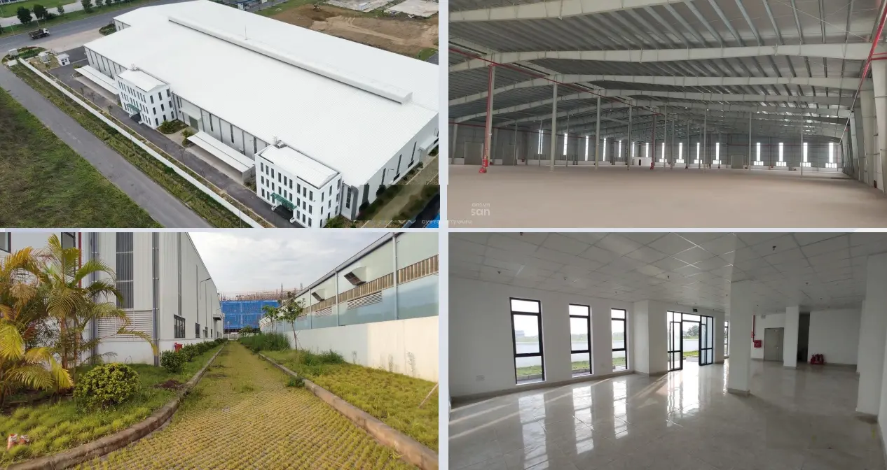 Bán nhà xưởng tổng diện tích 13.000m2 trong KCN Hải Phòng