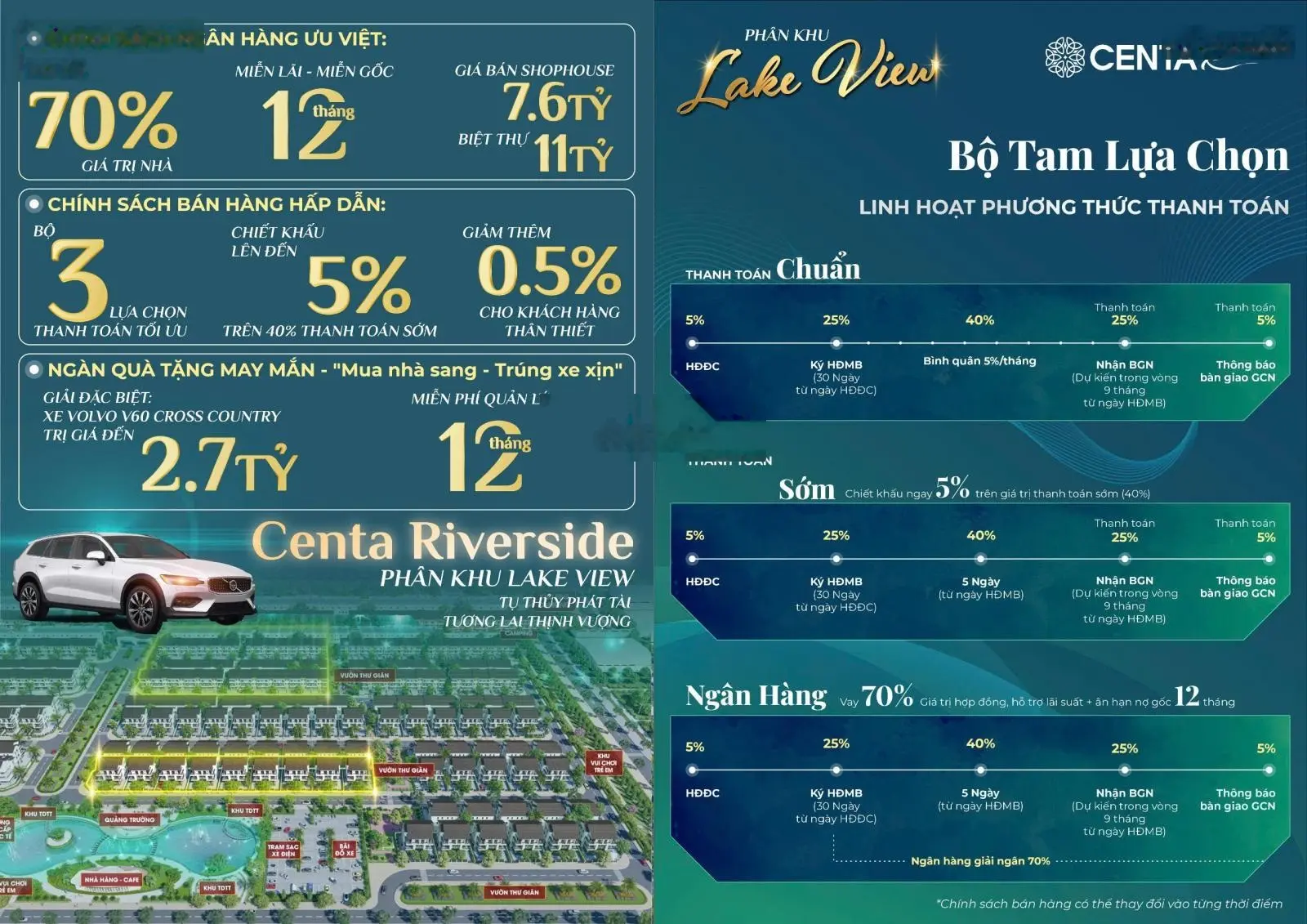 Cơ hội sở hữu biệt thự view công viên hồ đẹp nhất Centa RVS Từ Sơn giá gốc F0 Chủ đầu tư