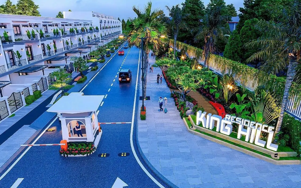 Chỉ 1,9 tỷ/ nền nhận ngay nền đẹp nhất dự án King Hill Residences, KDC hoàn chỉnh, giáp Bình Chánh