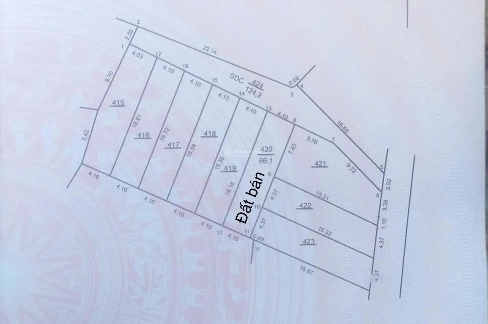 Bán 66,1m2 nằm cạnh khu đô thị Tiên Dược - Xã Tiên Dược - Sóc Sơn. Đường Võ Nguyên Giáp cách 200m