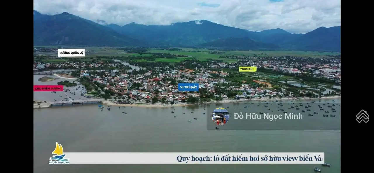 5,19tỷ sở hữu ngay lô mặt biển Trần Hưng Đạo Vạn Giã, Vạn Ninh trị giá 178.8m2