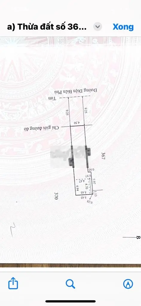 Bán 106m2 Đất Chính Chủ *** Mặt Tiền Điện Biên Phủ - Huế.