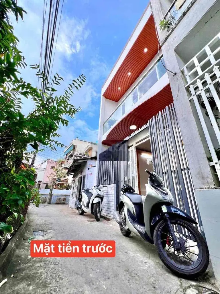 NHÀ LẦU 2 MẶT TIỀN HẺM 33 QUANG TRUNG gần chợ Xuân Khánh