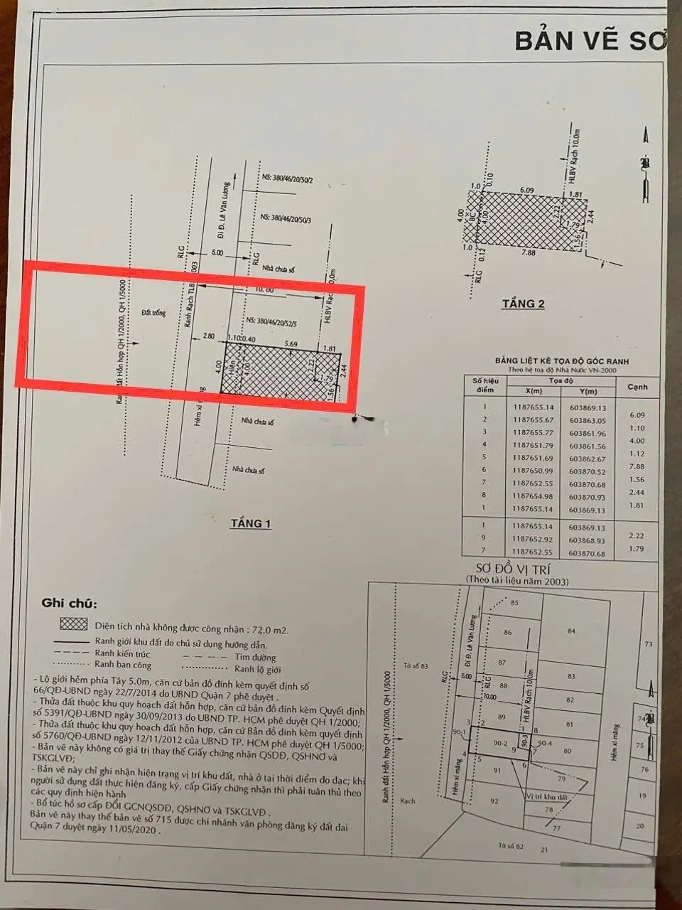 Bán nhà hẻm 380 Lê Văn Lương, Quận 7. Dt 4 x 20. 1 trệt 1 lầu giá 2.85 tỷ. Hổ trợ vay 50%