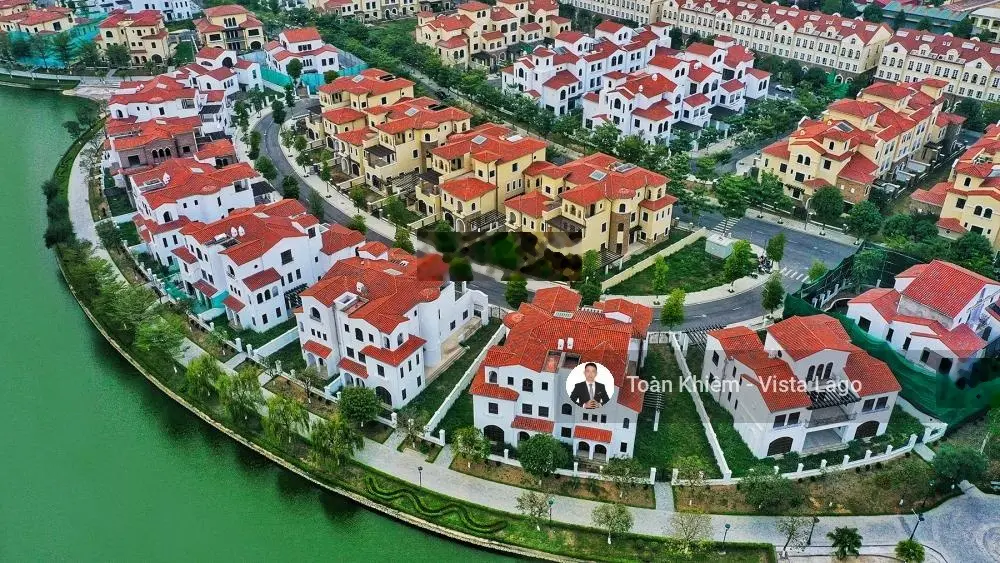 Biệt thự Vista Lago, Đơn lập 1040m2, lô góc 3 mặt tiền 4 thoáng, chủ bán nhanh 160 tỷ