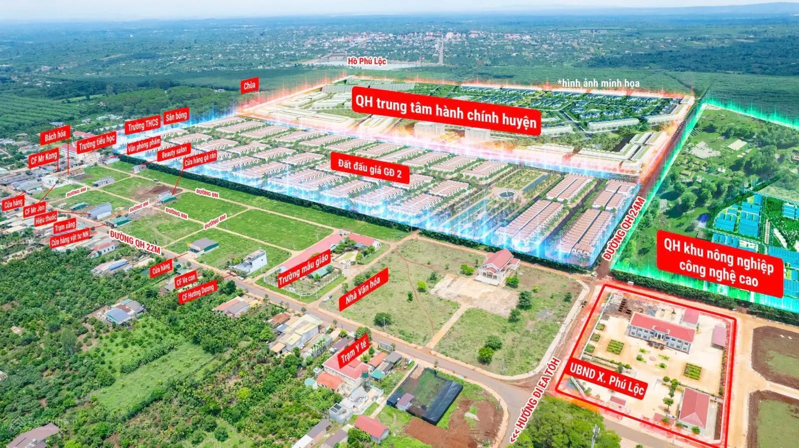 Cần bán 2 lô đất A24, A25 tại KDC Phú Lộc, Krông Năng. Sẵn sổ sang tên ngay, tiềm năng sinh lời cao