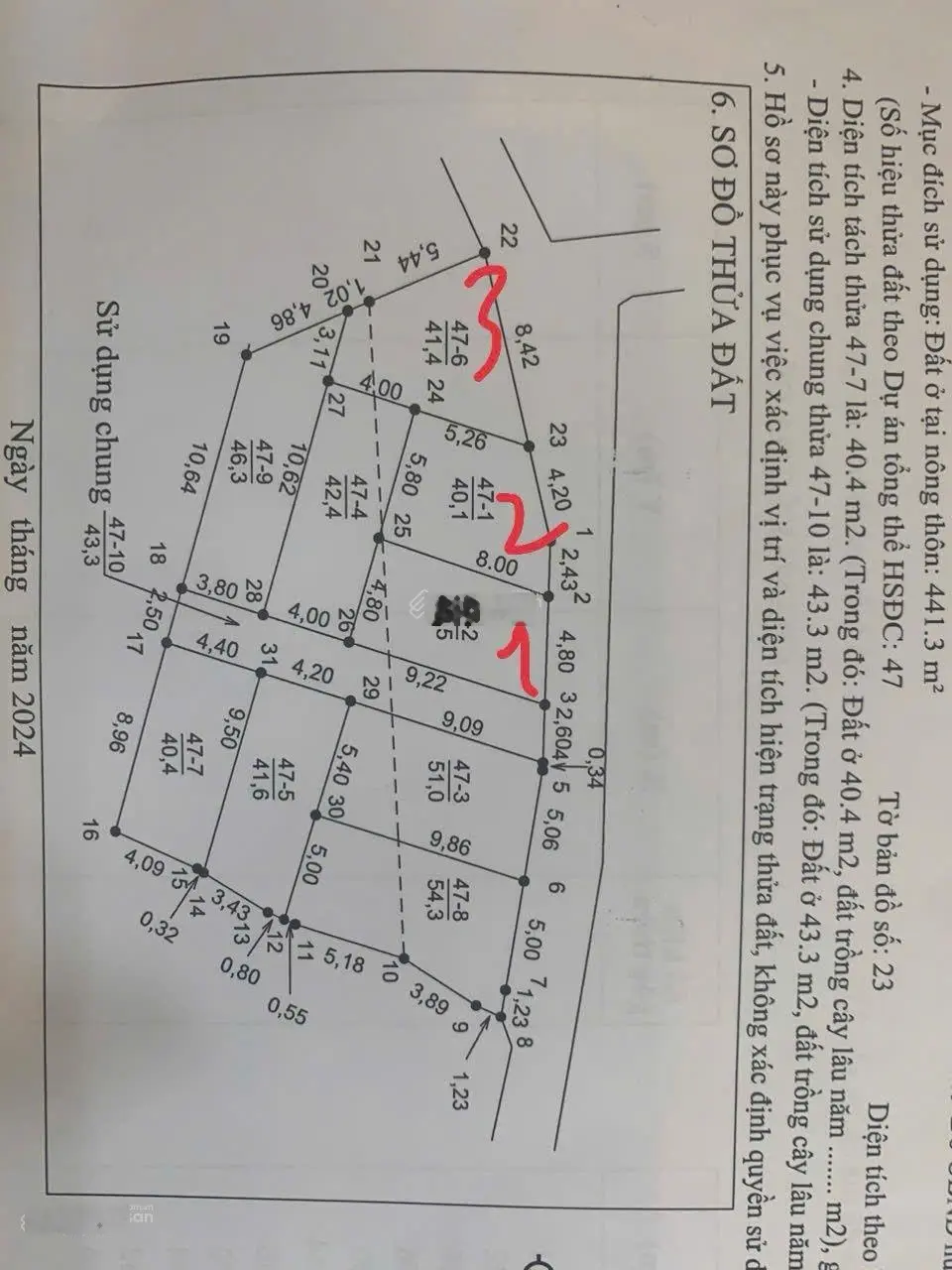 Bán đất trung hậu đông tiền phong mê linh Diện tích 40,1 mặt tiền 4.8m2 giá 1,tỷ 920 triệu có thươn