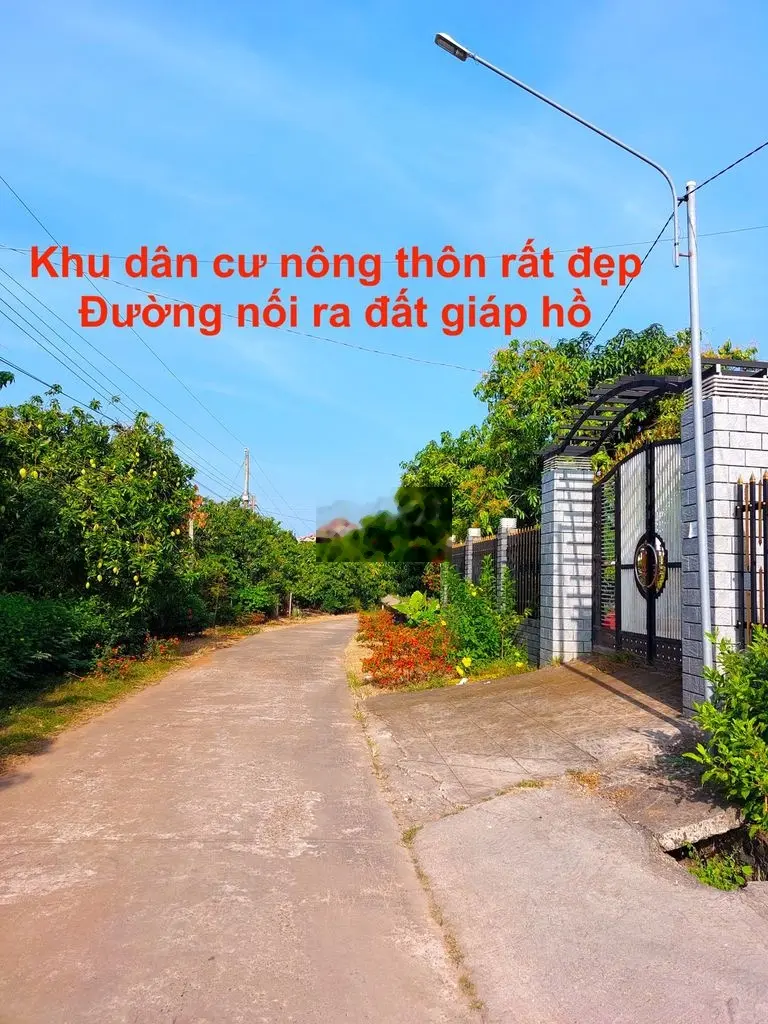 Đất Vườn Mặt hồ Trị - chỉ 1000m2 chỉ 639TR nghỉ dưỡng tuyệt vời! 🏞️🌿