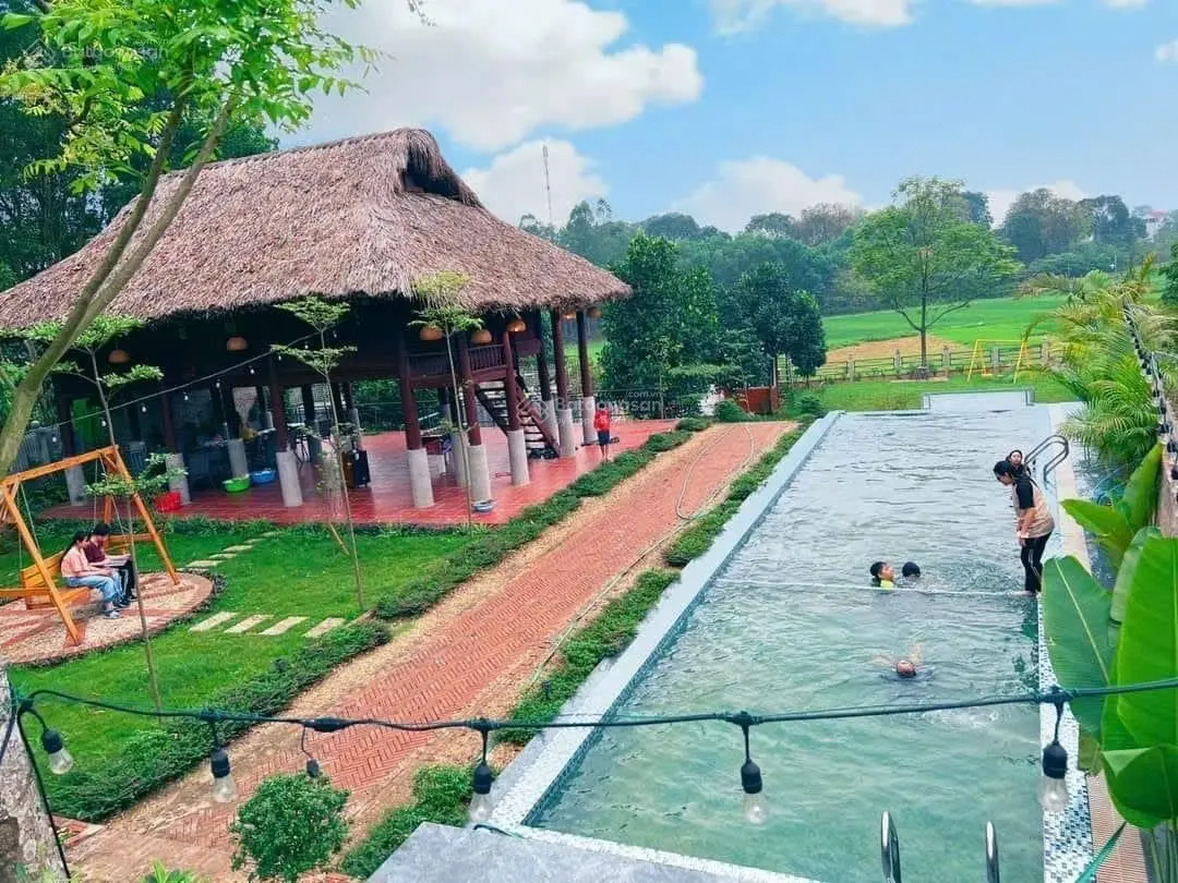 Cần bán homestay nghỉ dưỡng cao cấp 2.800m tại Tiên Phong, Ba Vì Giá chỉ 9 tỷ, có thương lượng