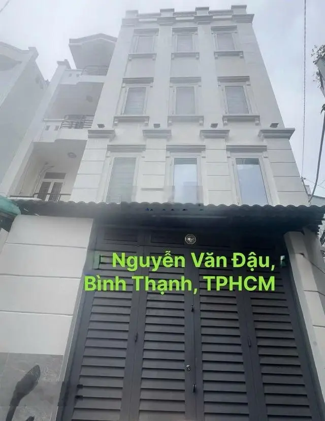 Nhà đẹp Nguyễn Văn Đậu, Bình Thạnh - mặt tiền rộng - HXH - 5 tầng BTCT - chỉ 8.3 tỷ