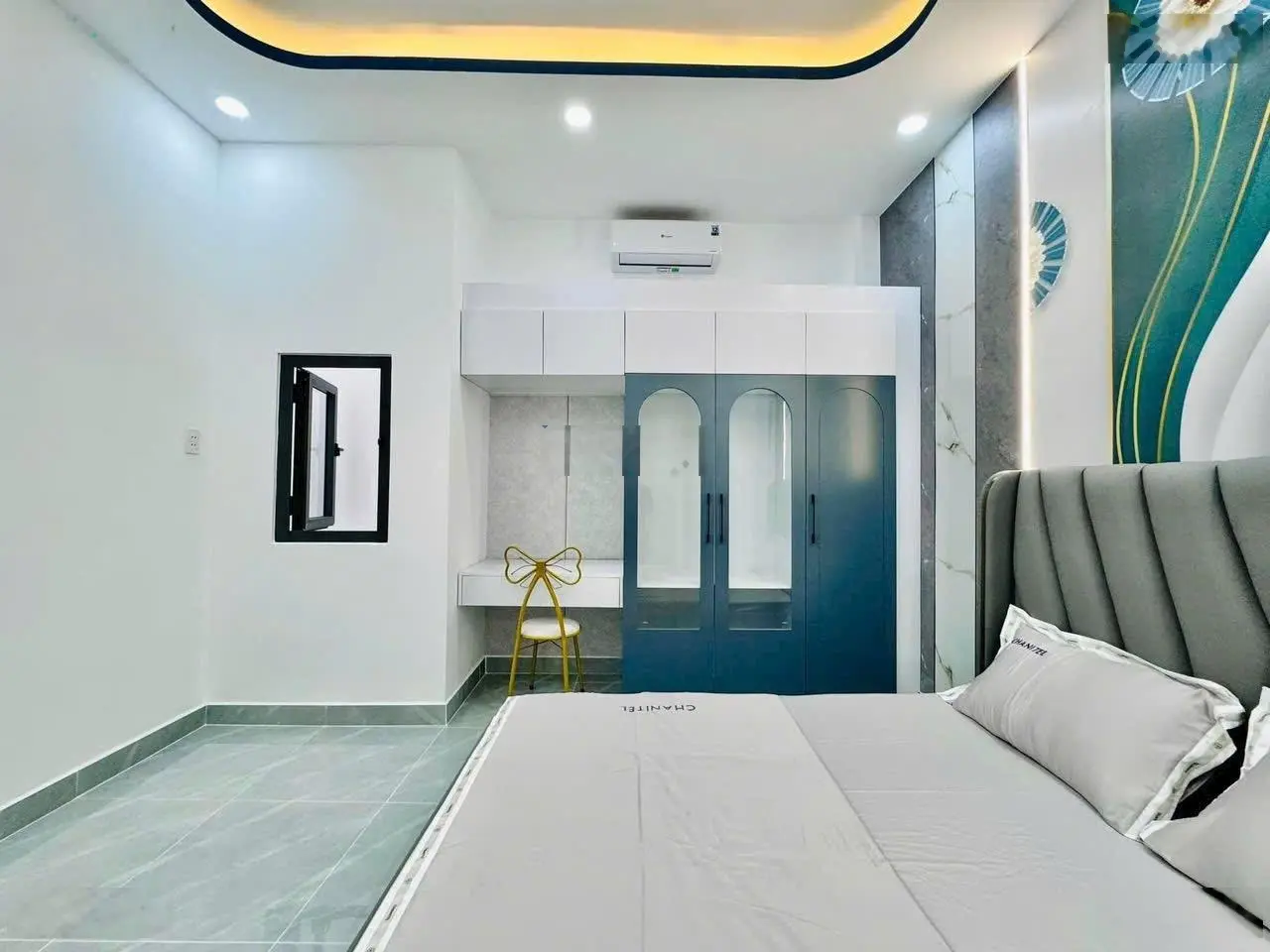 Sang Mỹ định cư! Bán nhà 62m2 xây 4 tầng Hồng Bàng, Q11 giá 3tỷ150. Gần cầu vượt Cây Gõ. Hẻm 7m