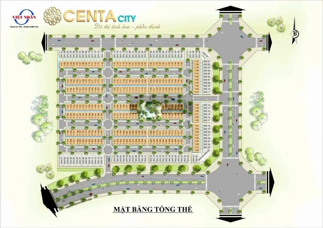 Bán căn góc vị trí siêu đẹp tại Centa City, Ngay cổng vào. DT 103m2 giá nhỉnh 5 tỷ