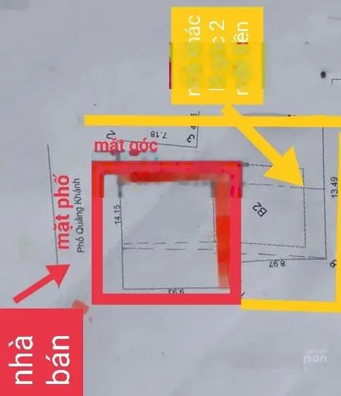 Bán Mặt Phố - Lô góc Hồ Tây -Sổ đỏ 10x10 Quảng An, Quảng Khánh, Đặng Thai Mai 0982766213