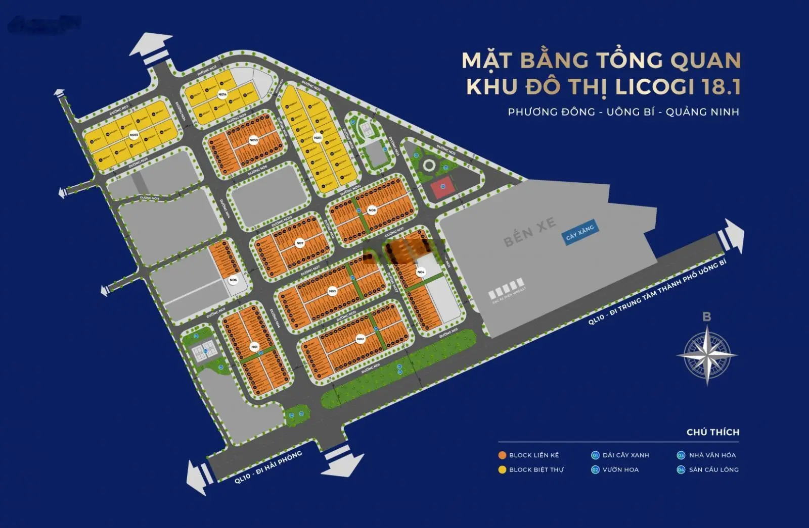 Bán đất tại Phương Đông, Uông Bí, Quảng Ninh. Diện tích 155m2, giá 34,1 tỷ