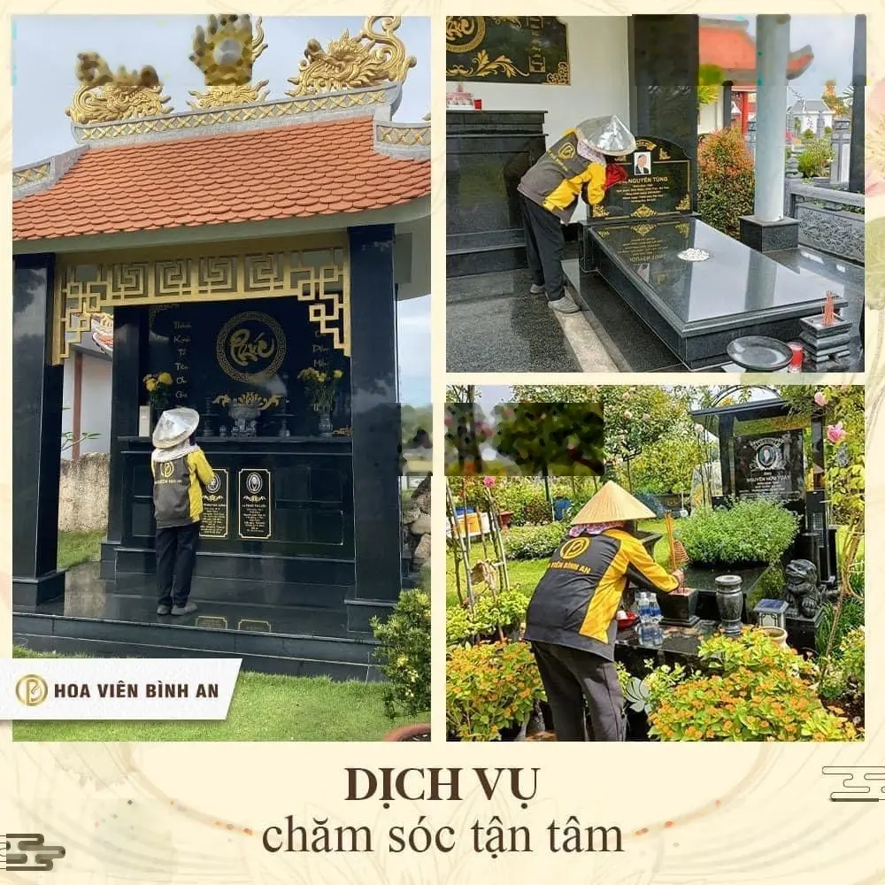 Mộ gia tộc tại nghĩa trang Hoa Viên Bình An