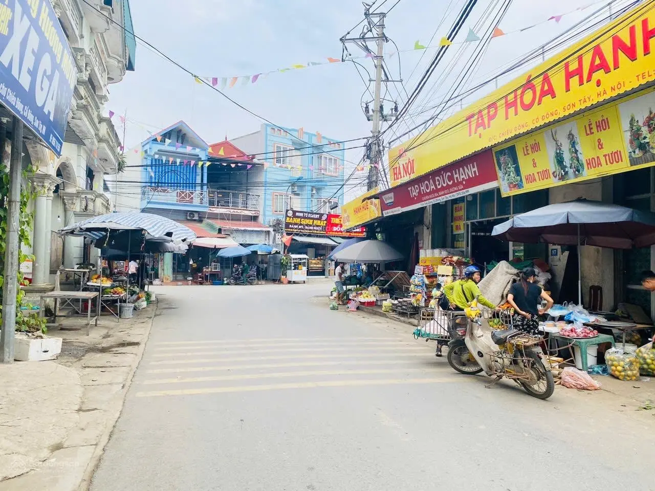 Bán lô đất kinh doanh được luôn trên trục đường Liên Xã tại Cổ Đông, về Đại Học FPT chỉ 5 phút