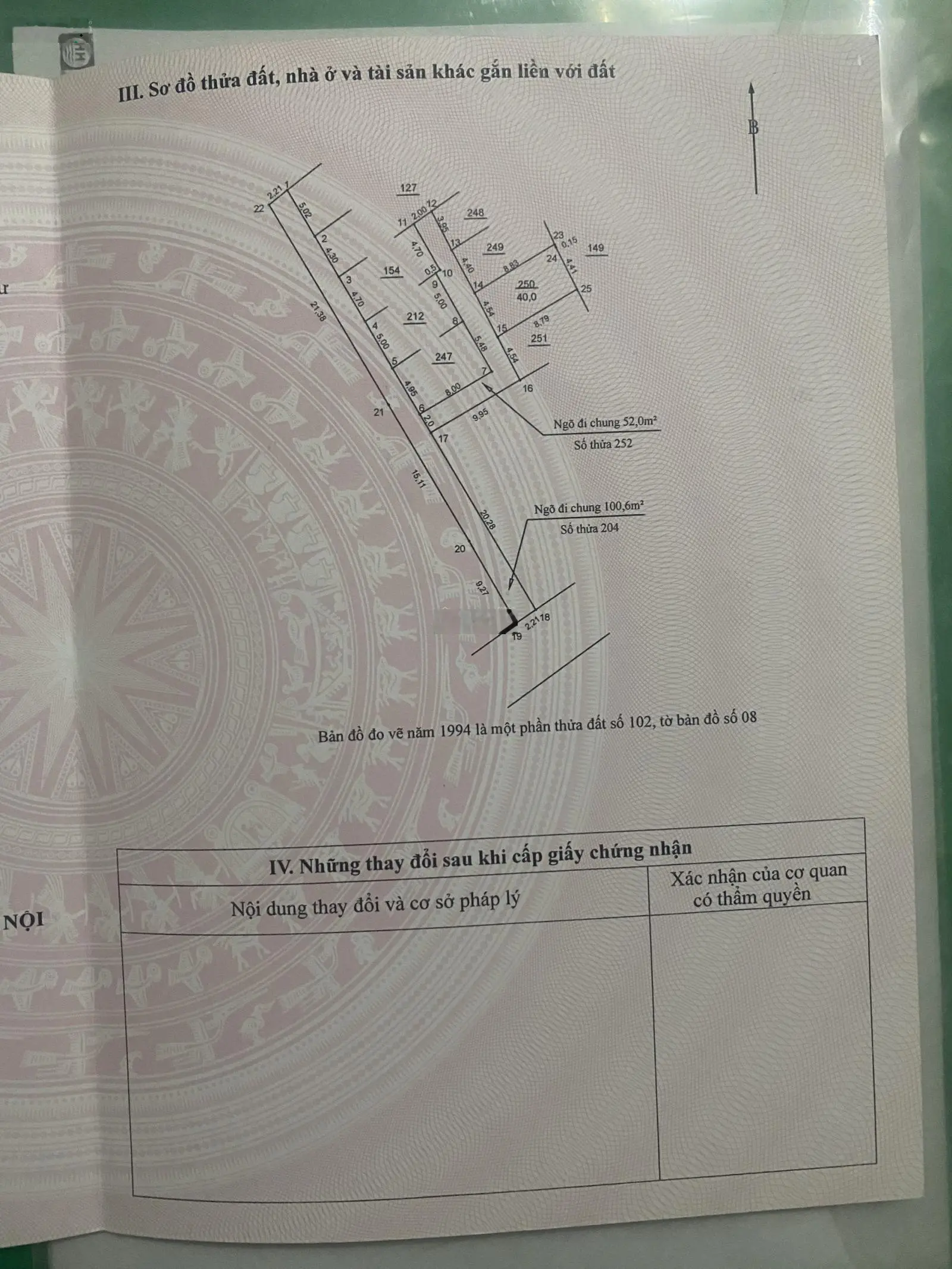 40m tại Vạn phúc Thanh Trì chỉ 1tỷ8, sổ đẹp, đầu tư tốt