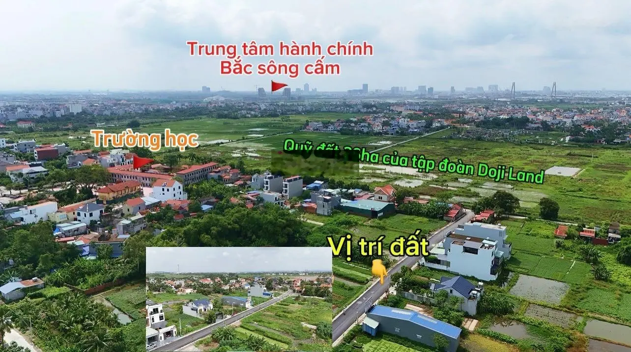 Một BĐS đẹp hội tụ yếu tố tăng giá mạnh 150m2 phường Hoa Động, Thủy Nguyên, Hải Phòng