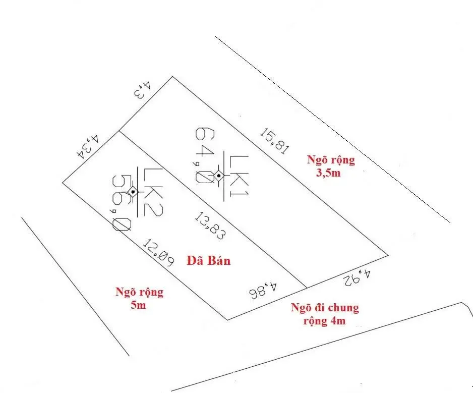 Bán đất tại thị trấn Vân Đình, giá ưu đãi chỉ với 1,5 tỷ vnd, 64m2