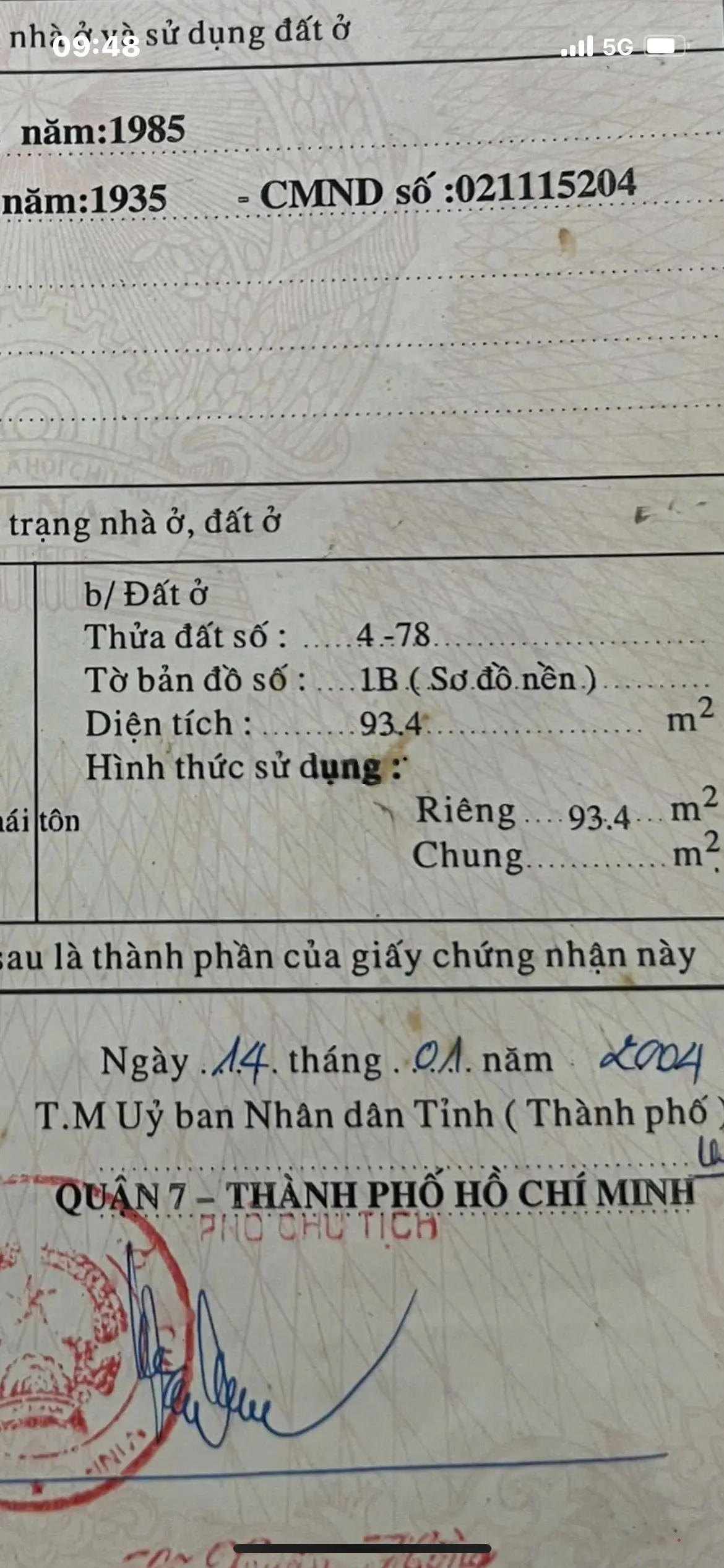 Bán nhà đất DT chuẩn 93,4 m2 tặng nhà 2 tầng đúc kiên cố Trần Xuân Soạn, Phường Tân Kiểng, Quận 7