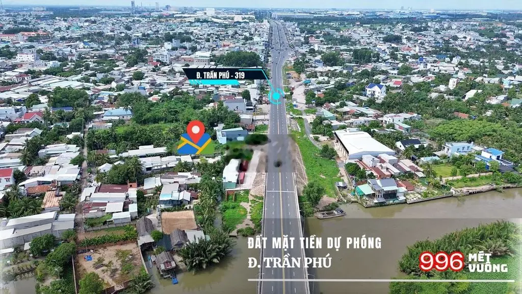 Cần bán thửa đất vườn Nhơn Trạch đường Trần Phú dự phóng