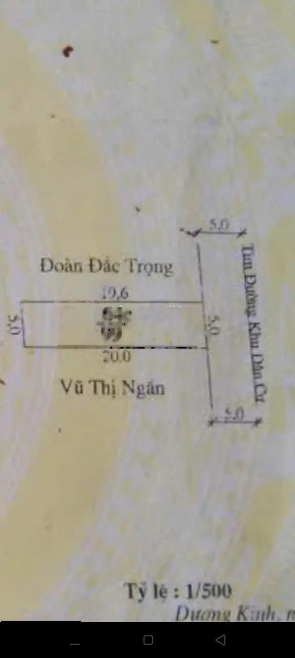 Bán lô đất 99m2 tại Tân Thành, Dương Kinh, Hải Phòng - Ngõ 183 Tân Thành cực đẹp