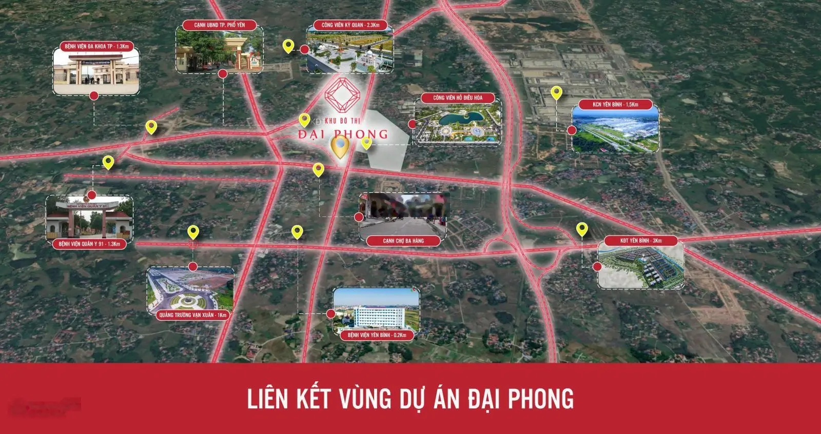 Thông tin dự án khu đô thị Đại Phong, Phường Ba Hàng, Phổ Yên - mở bán đợt 1