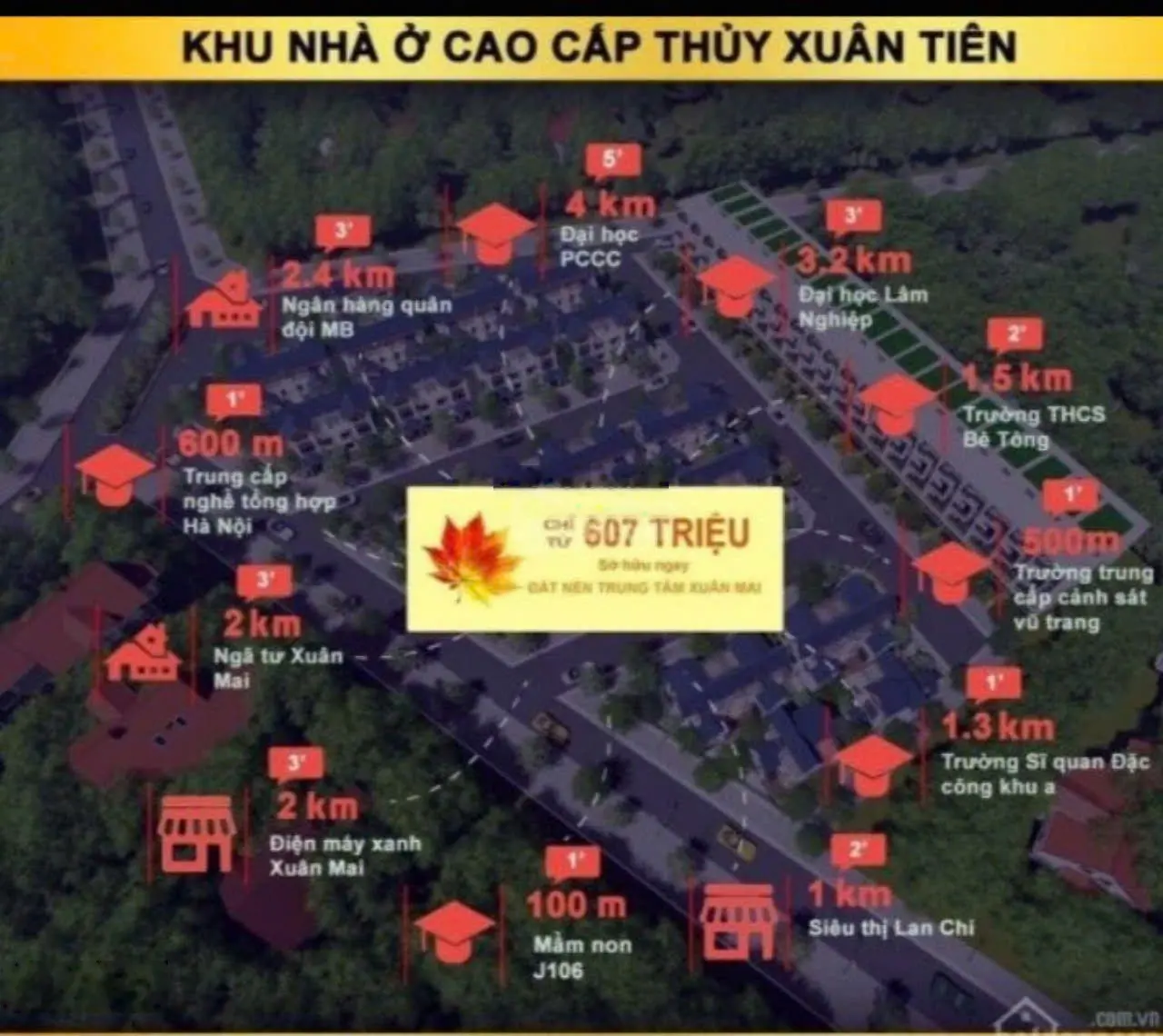 chính chủ cần bán 150m phun tc khu phân lô cao cấp đồi k6 thủy xuân tiên