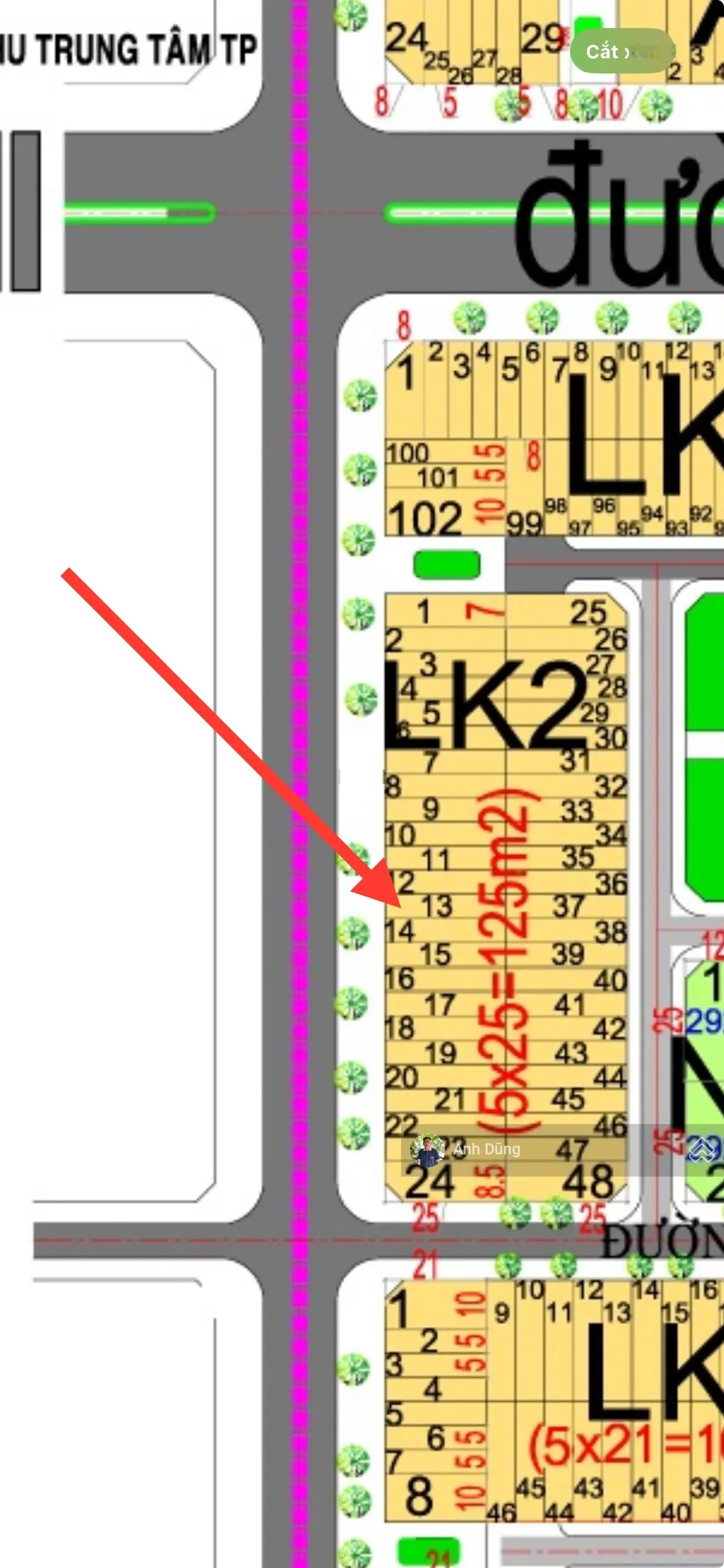 Cần bán lô đất liên kế đường D1 (35m) DT 125m2, dự án HUD Nhơn Trạch, giá rẻ nhất thị trường