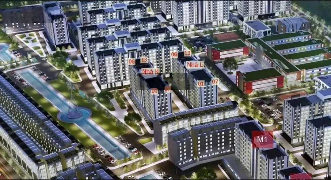 Bán căn hộ 2PN 2WC tại Cát Tường Smart City, giá siêu ường Smart City, giá siêu hời 856 triệu, 55m2