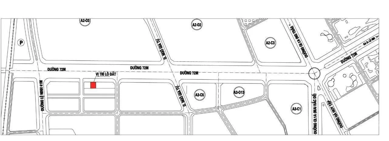 Bán đất kinh doanh mặt đường 72m khối 7 Quán Bàu xây dựng kinh doanh tự do