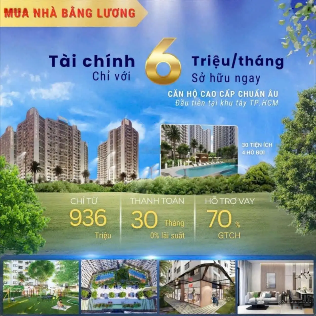 Booking suất nội bộ căn hộ Destino Centro tại MT QL 1A. X.Mỹ Yên H.Bến Lức giá gốc tốt nhất từ CĐT