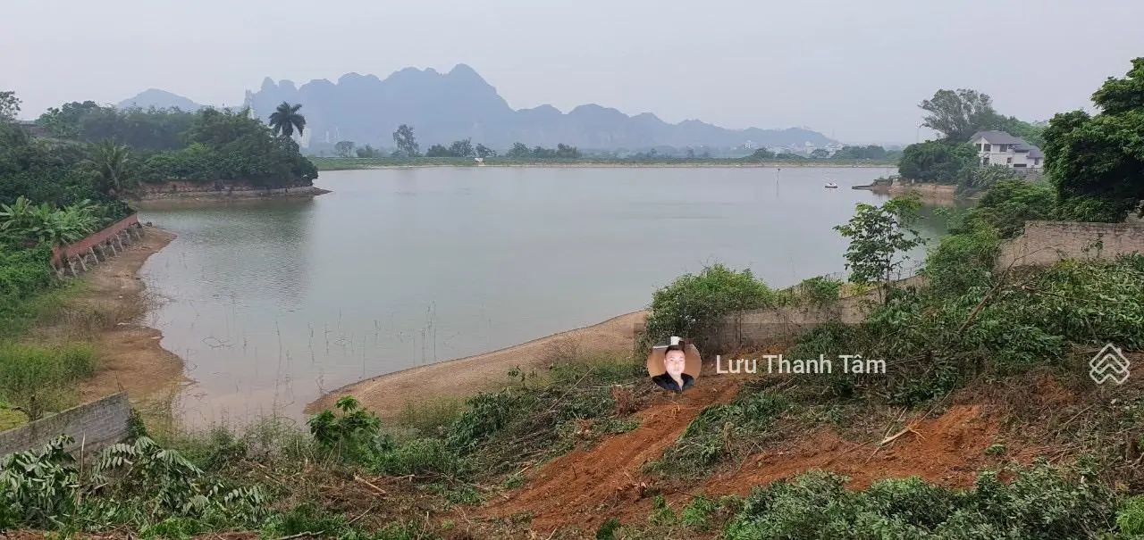 Cần chuyển nhượng lô đất bám mặt hồ, tay chạm nước tại: Lương Sơn, Hoà Bình