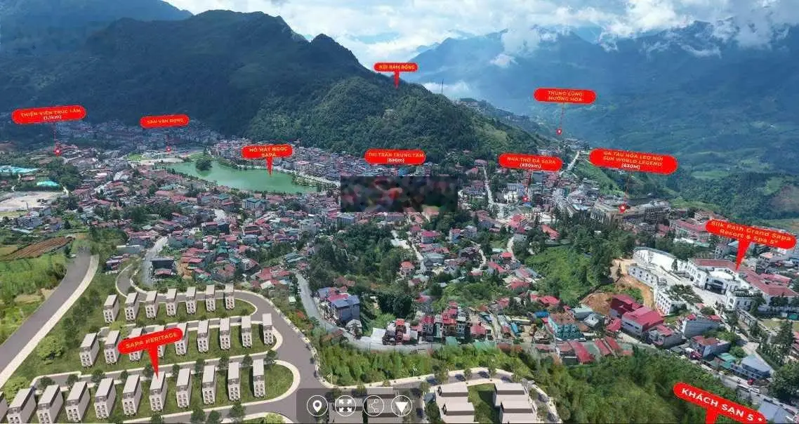 Cần bán gấp căn chung cư 3 ngủ dự án Irista Hill Sapa, diện tích 70m2 giá chỉ 1,6 tỷ